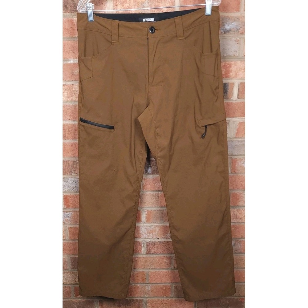 Off the Grid Trailblazer Pro Mens 32x30 Brown Hiking Pants